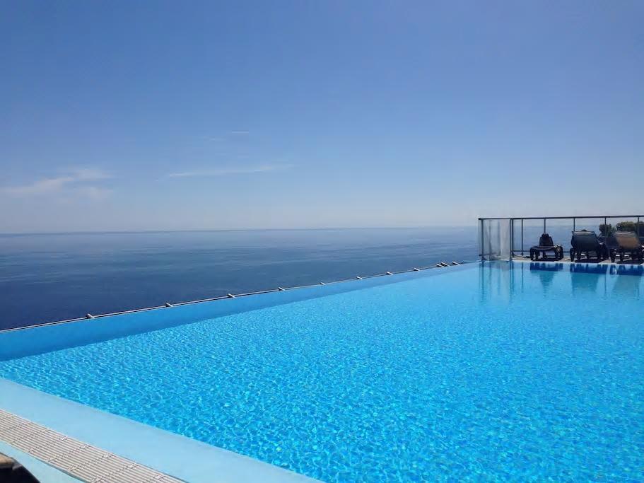 Appt 5 Personnes Vue Mer Piscine Costa Plana Cap D'Ail Monaco מראה חיצוני תמונה